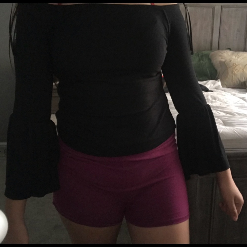 Long sleeve black shirt